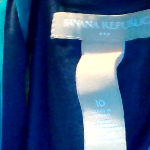 Banana Republic Tie Dye Chevron Sleeveless Maxi Dress - Picture 11 of 14